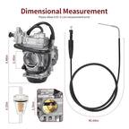 Carburetor & Throttle Cable for Arctic Cat 500 4X4 (1998–2000) 0470-361