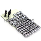 Chrome Bolt Toppers Caps for Harley FLT FLH (2007–2013)