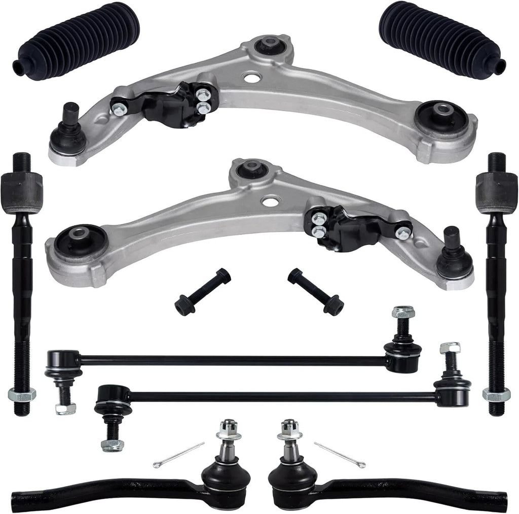 10pc Suspension Kit Lower Control Arms for Nissan Altima (2007–2013)