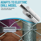 Wire Twister Tool for Fence Work (9mm Hex Shaft)
