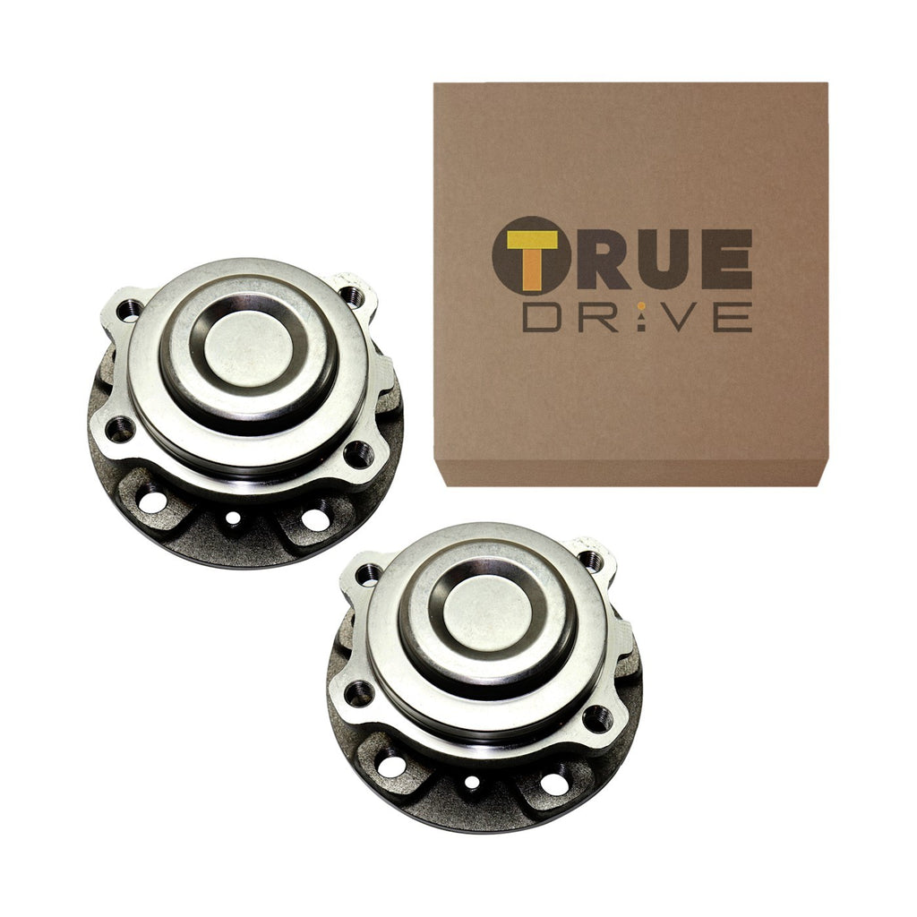 Wheel Hubs for BMW 528i (2011–2015) Front Left & Right with Bearing RWD
