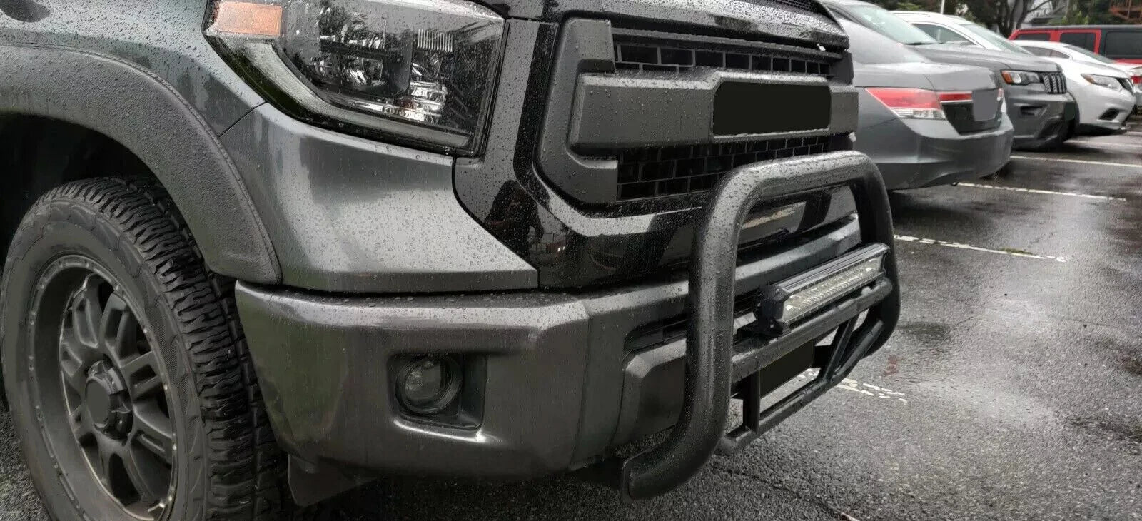 Set of 4 Bumper Covers for Toyota Tundra (2014–2021) Magnetic Gray