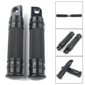 Black Aluminum Foot Pegs for Harley Motorcycle (Fits Various Models)