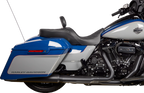 EZ Glide II Backrest for Drag Specialties Seats (Small, Vinyl, Double Diamond)