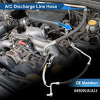 A/C Refrigerant Liquid Hose for BMW 530i (2004–2010) No. 64509181823
