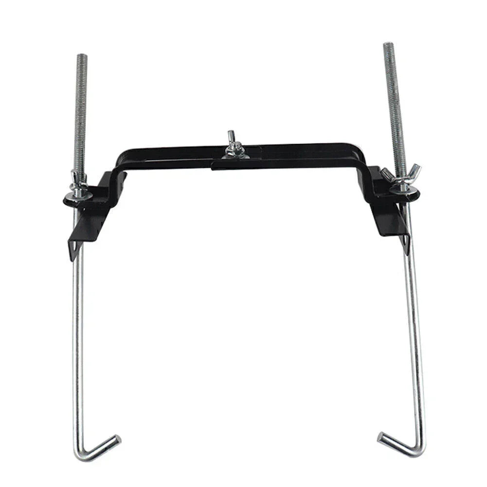 Black Adjustable Battery Holder for Car Storage - Stabilizer Bracket
