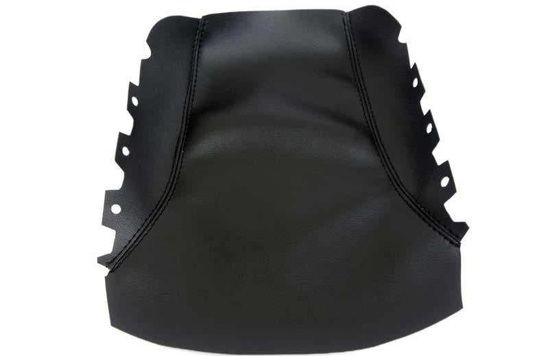 Center Console Armrest Cover for Nissan Rogue (2014–2017) Black Leather