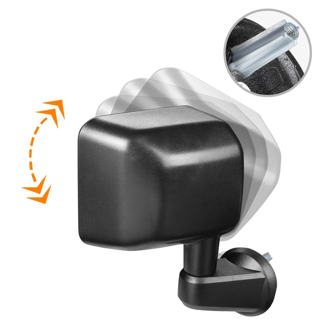OE Style Manual Adjust Side View Door Mirror Right RH for Jeep Wrangler JK (2007–2018)