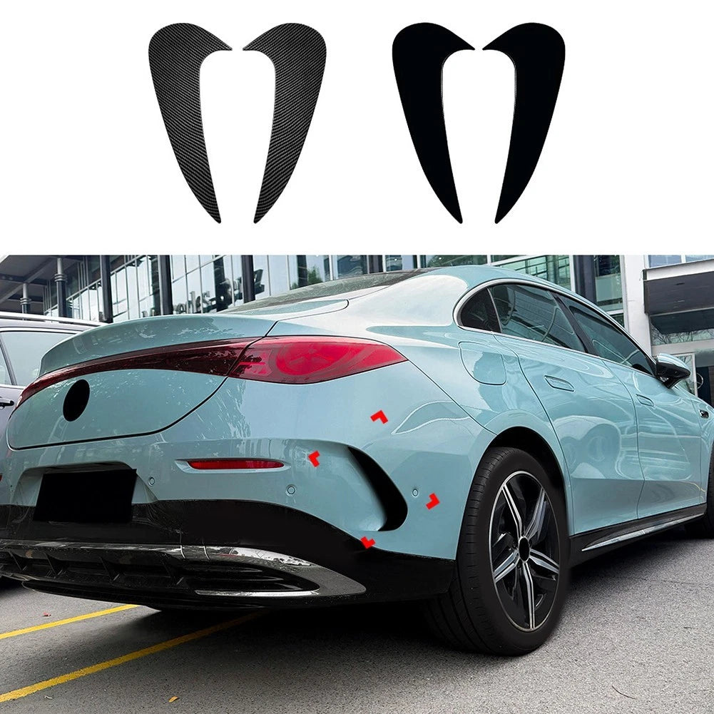 Carbon Fiber Look Rear Bumper Lip Spoiler for Mercedes CLA C174 C178 (2026+)