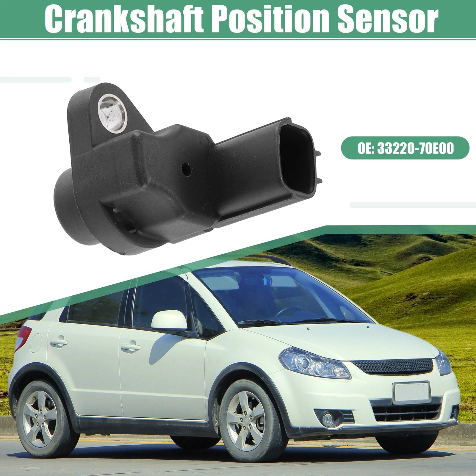 Crankshaft Position Sensor for Suzuki Swift GA GL 1.3L L4 (2004–2010) 33220-70E00
