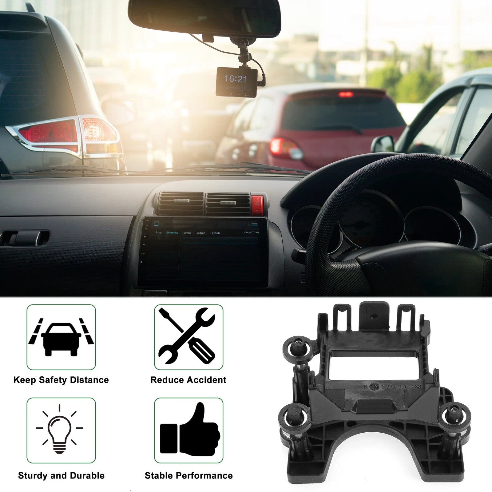 Cruise Control Distance Radar Sensor for Volkswagen Golf 7, Passat B8