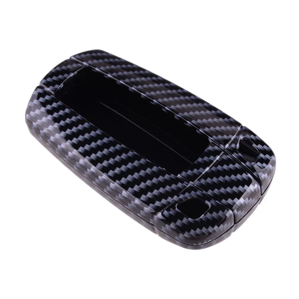 Black ABS Car Remote Key Cover for BMW 1 3 5 6 Series (2004-2020)