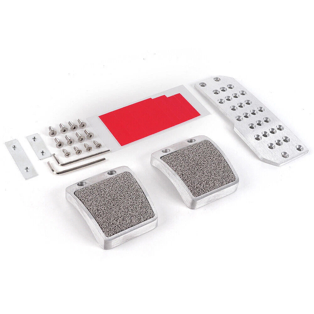 Silver Racing Pedal Kit for Make Model