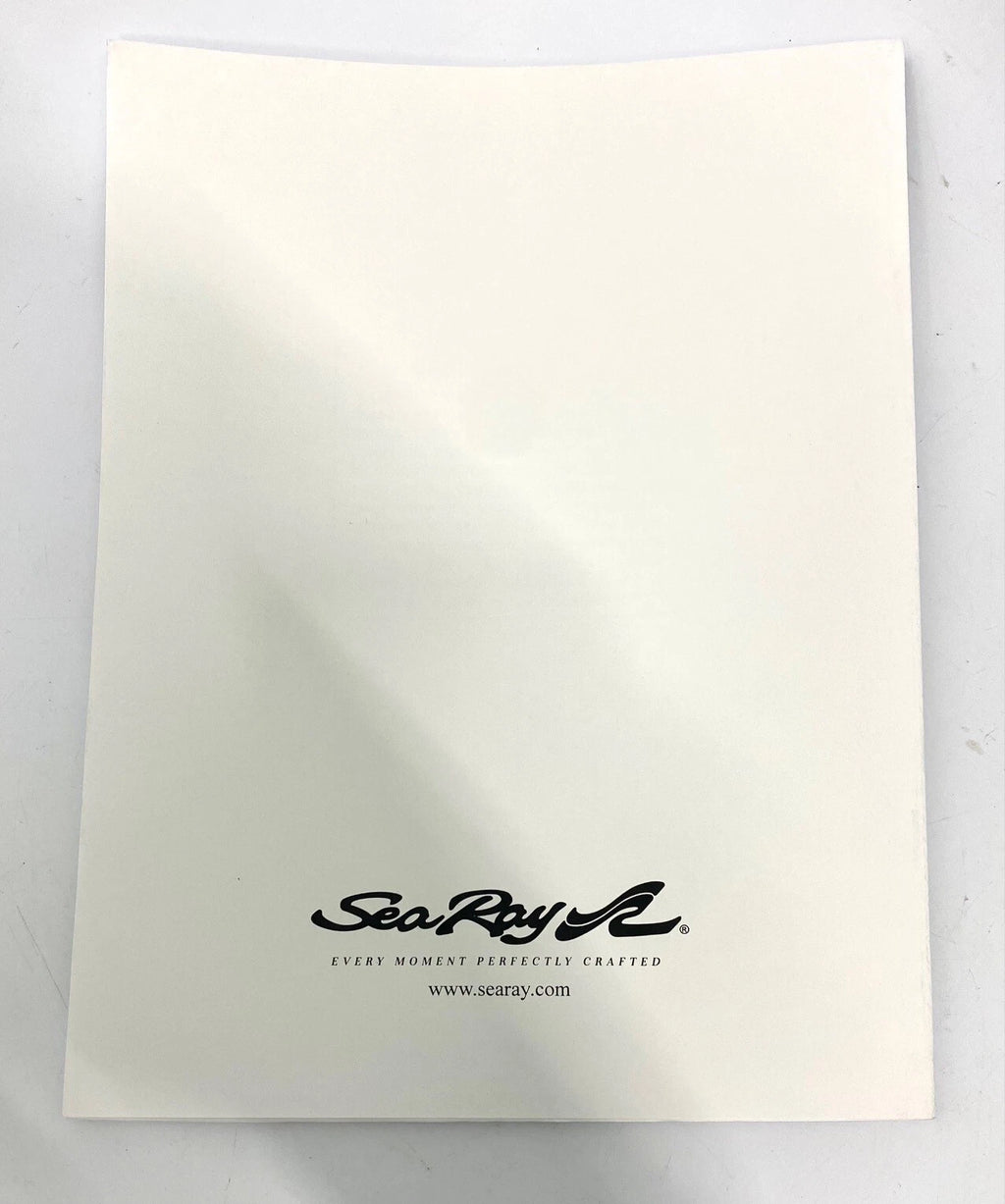 Owner's Manual for Sea Ray 370 Sundancer