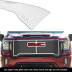 Stainless Chrome Mesh Grille for GMC Sierra 2500/3500 (2020-2023)