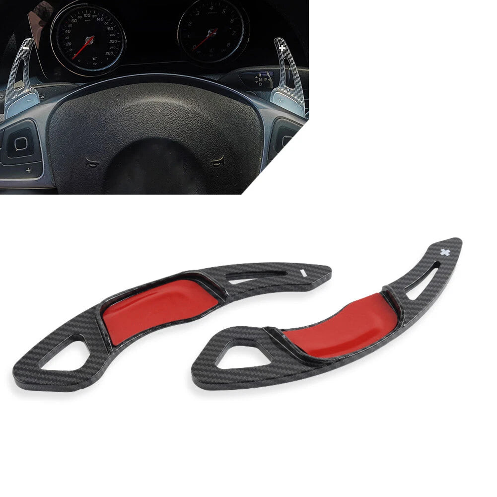 Carbon Fiber Paddle Shifter Extensions for VW Golf 7, Polo, Lamando (2013–2021)