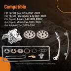 Timing Chain Kit for Scion tC xB Matrix 2.4L (2005–2015) CTKTO44