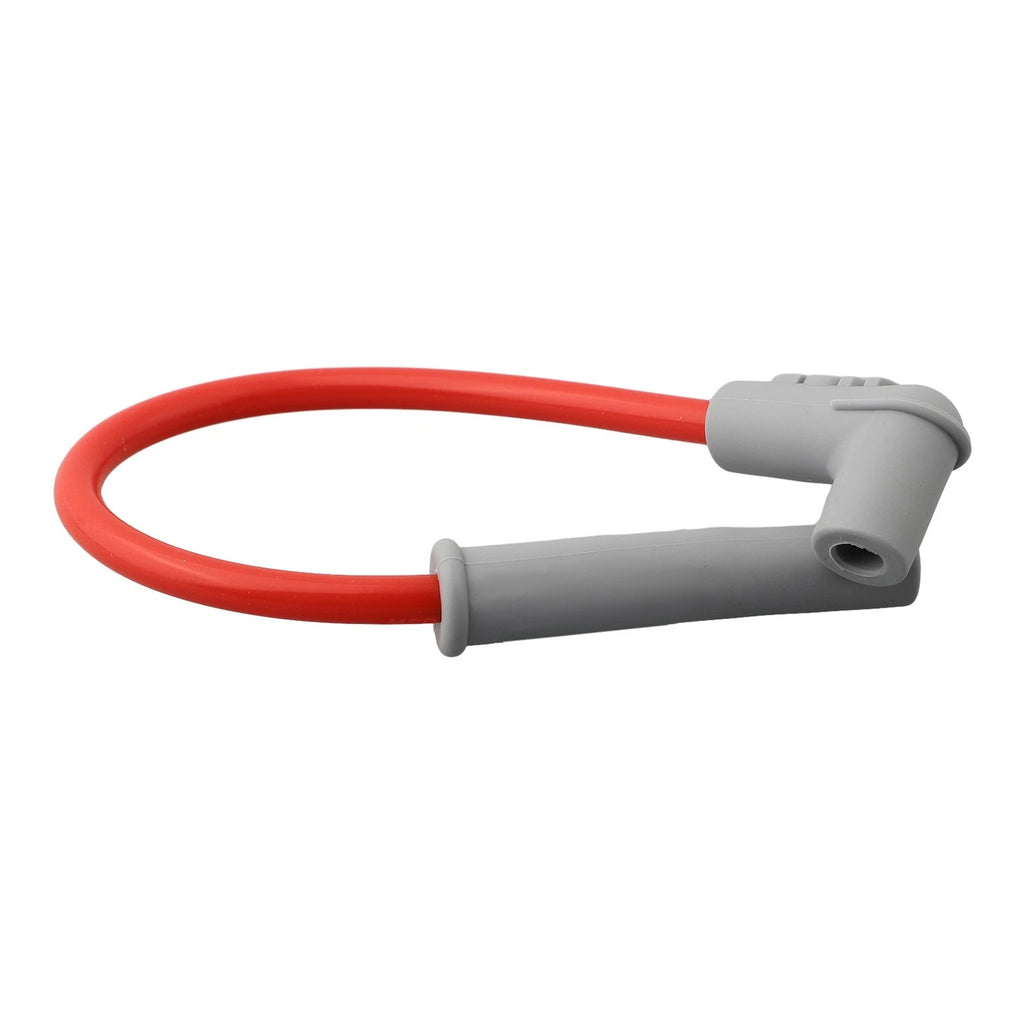 Spark Cable for Motorcycle Racing (Silica Gel Gray Red)
