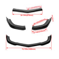Glossy Black Front Bumper Lip Spoiler Splitter for Dodge Charger SRT8 (2011–2014)