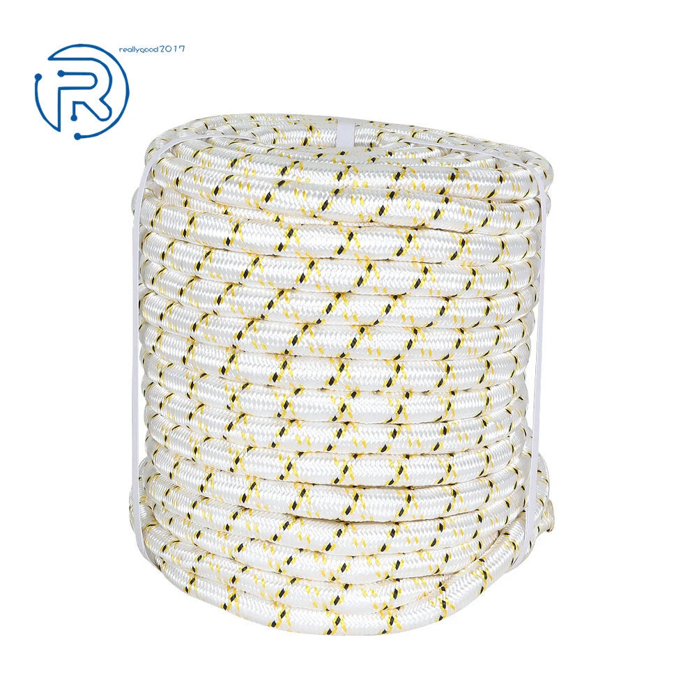 Set of 2 Braided Rope for Various Applications (3/4" x 150')