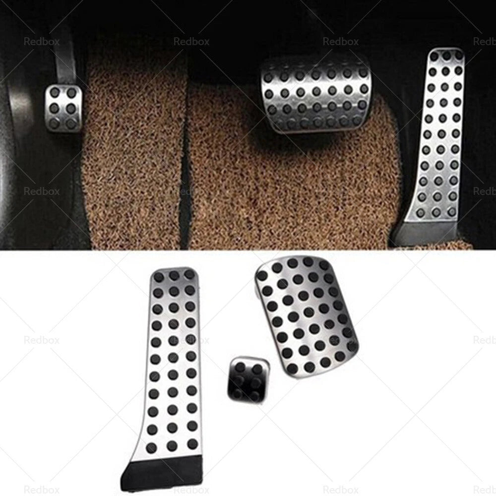 3X Brake Pedal Pad Cover for Mercedes C E S GLC GLE GLS CLS EQC