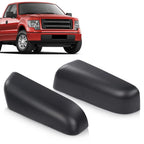 2Pcs Mirror Cover Set for Ford F150 (2009–2014) Black