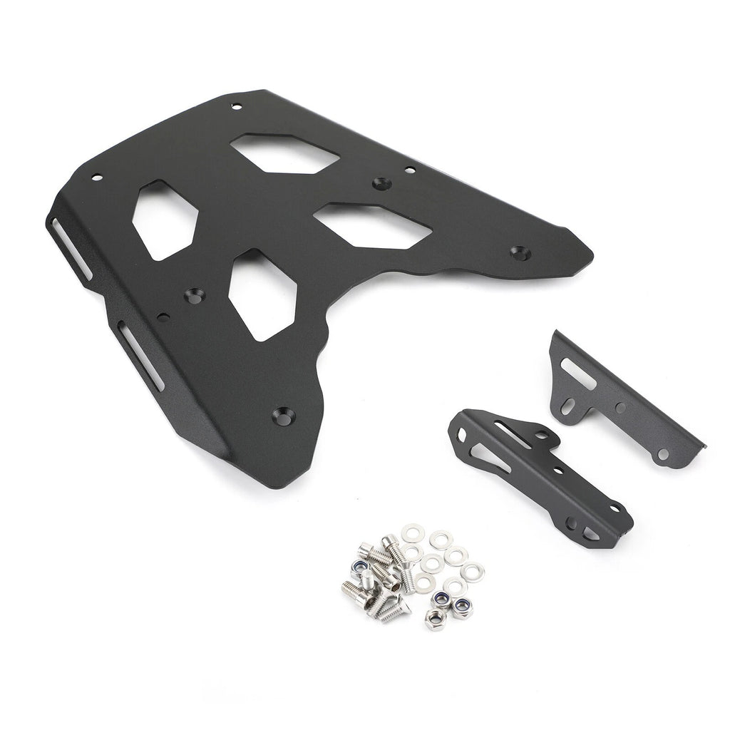 Black Rear Top Case Carrier Luggage Rack for Kawasaki KLE650 Versys 650 (2016–2019)