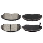 Set of 2 Front Disc Rotors + Ceramic Brake Pads for Honda Accord Acura TSX