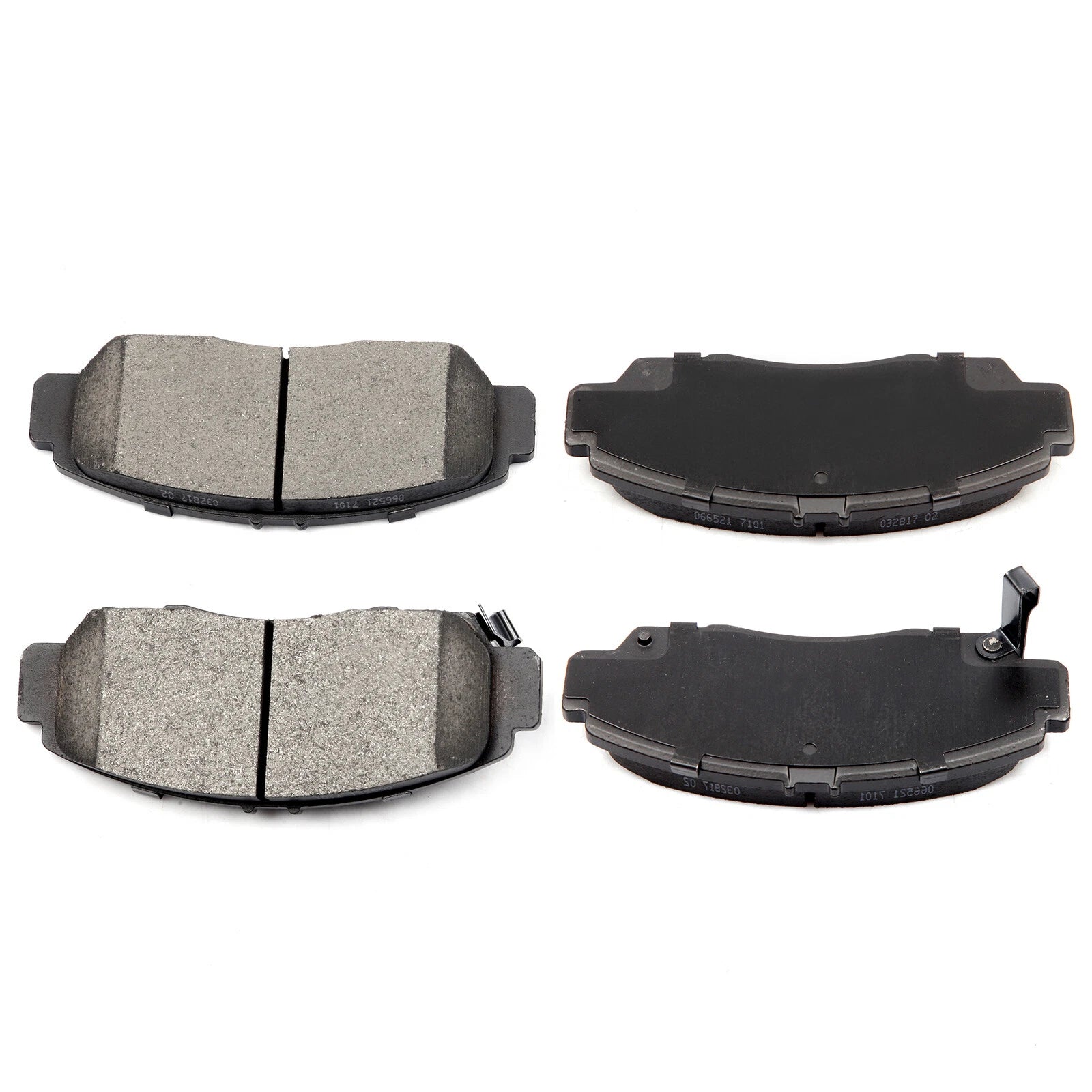 Set of 2 Front Disc Rotors + Ceramic Brake Pads for Honda Accord Acura TSX