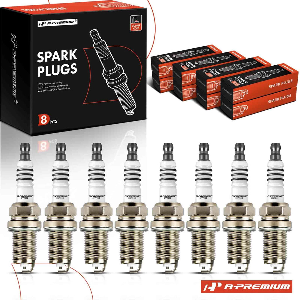Set of 8 Nickel Spark Plugs for Dodge Ram 2500 (1995–1996)