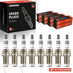 Set of 8 Nickel Spark Plugs for Dodge Ram 2500 (1995–1996)