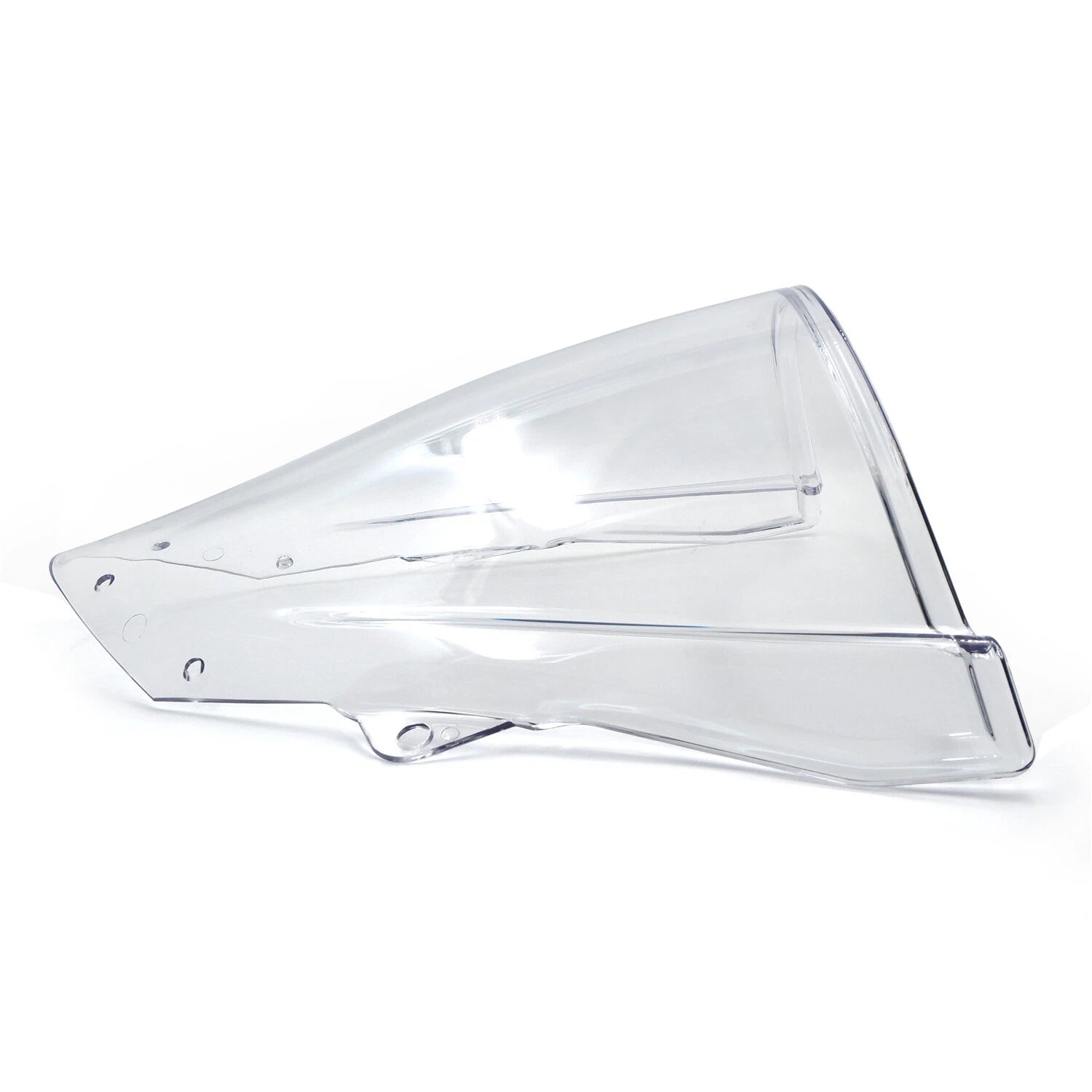 Clear Double Bubble Windshield for Kawasaki ZX6R/ZX-6R (2009–2014) / ZX-10R (2008–2010)