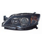 Replacement Black Driver Side Halogen Head Light Assembly for (2005–2015)