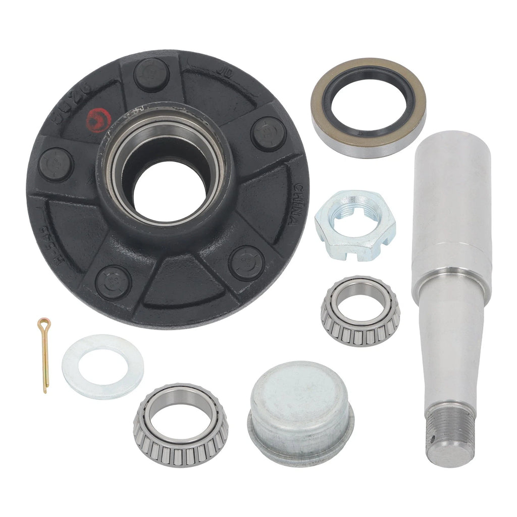 5 on 5 Trailer Hub Kit for 3500 lbs Trailer Axle (Fits #84 Spindle)