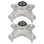 2X Front Left Right Wheel Hubs for Honda TRX250EX TRX400EX TRX250X TRX400X
