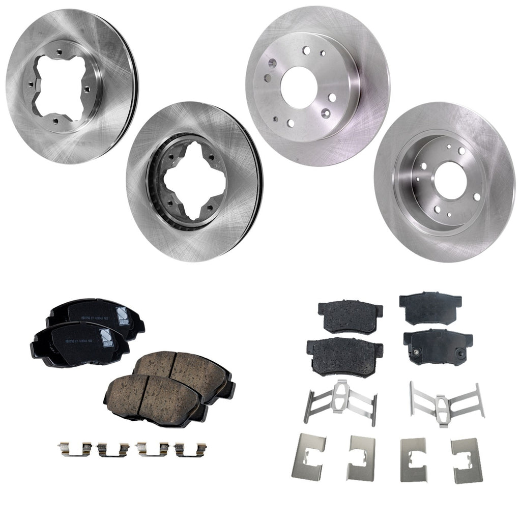 Brake Disc and Pad Kit for Honda Accord (1995–1996)
