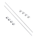 8mm Linear Rail Shaft Guide Set for 750mm with 4 SCS8UU & 4 SK8 Supports