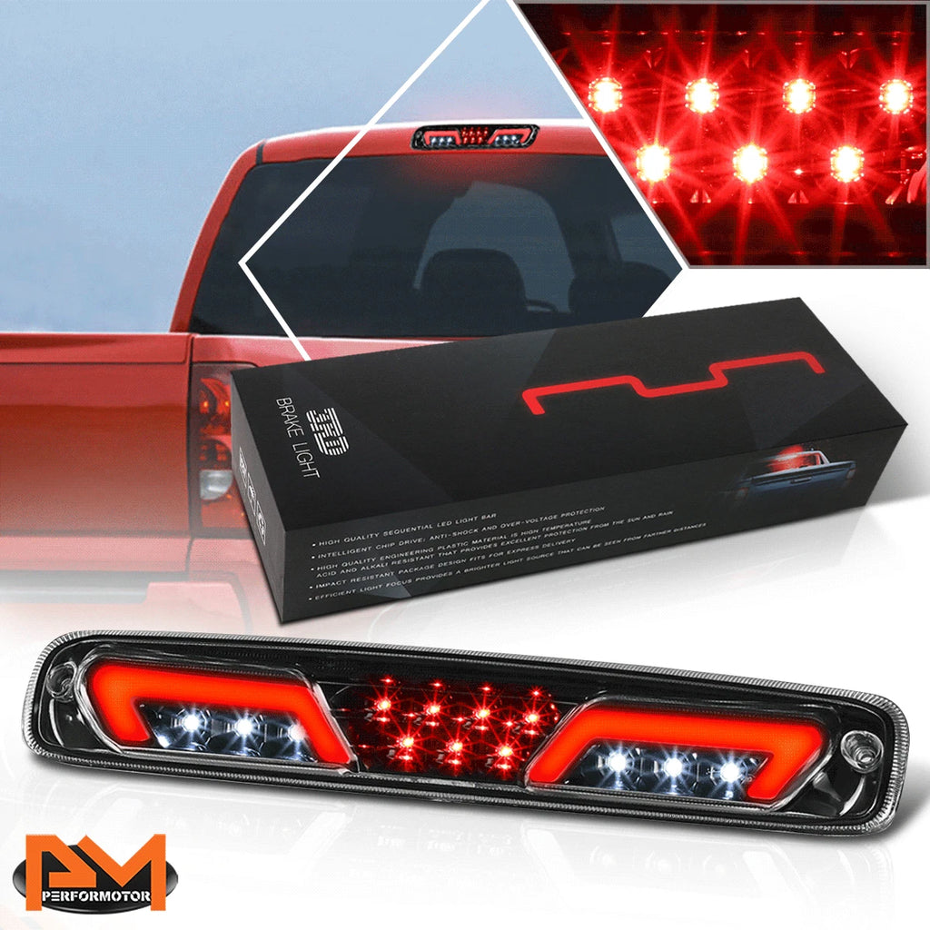 Sequential LED 3rd Tail Brake Light + Cargo Lamp for Silverado/Sierra (1999–2007)