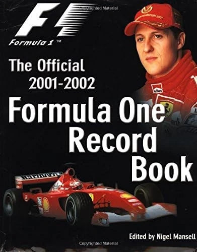 Official Formula One Record Book for Various Makes Models (2001)