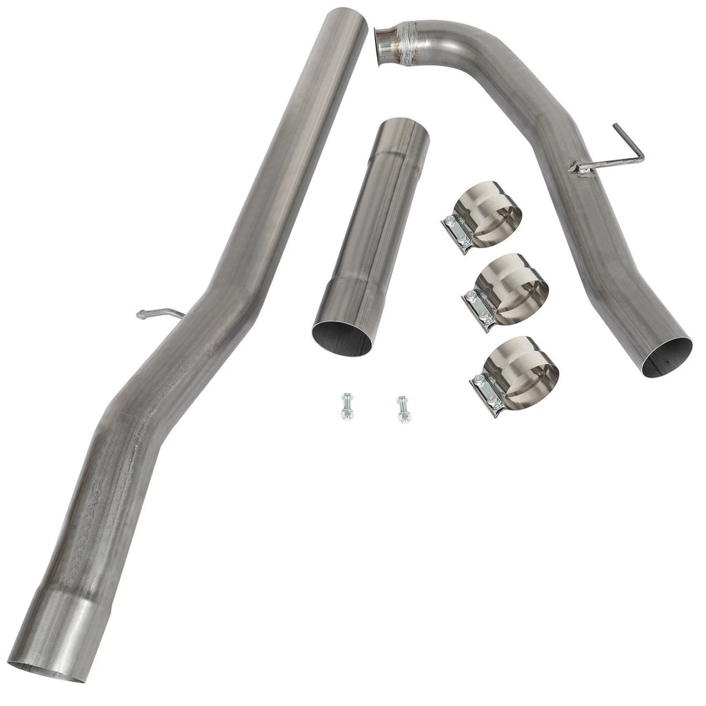 Steel Exhaust Pipe Muffler for Chevy Silverado GMC Sierra (2011–2015) 6.6L Duramax