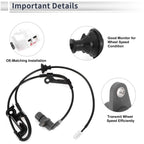 ABS Wheel Speed Sensor No. 8954633020 for Toyota Camry (1992–2003) Rear Left