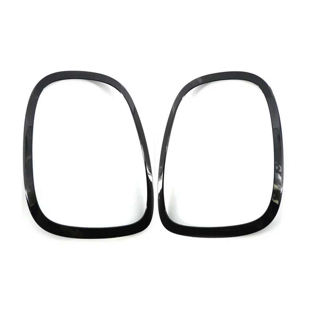 Gloss Black Tail Rear Light Trim Ring for Mini Cooper S F55 F56 F57 (2013–2019)