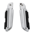 Chrome Rear Foot Pegs for Harley FXFB Fat Bob 2018-2025 ()