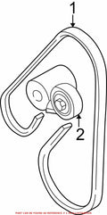 Serpentine Belt for Audi (078903137BL)
