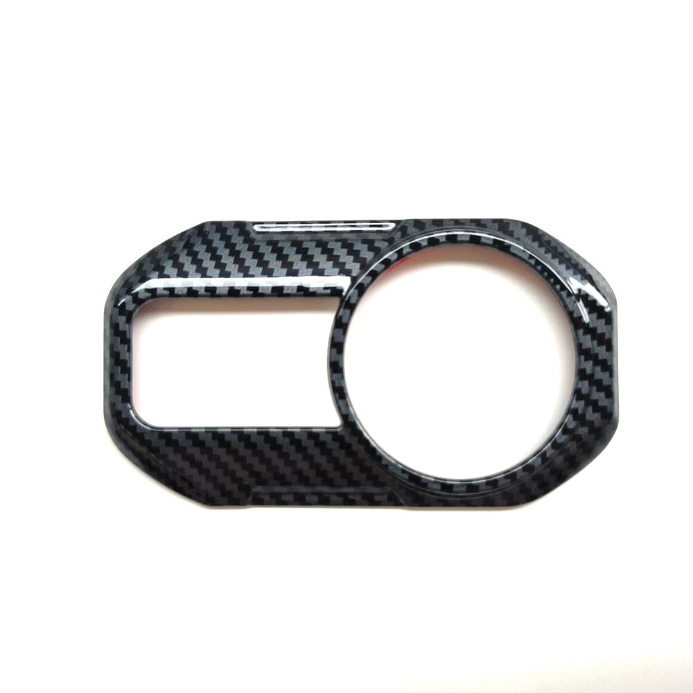 Carbon Fiber Headlight Switch Knob Cover for Jeep Wrangler JL JLU (2018–2021)