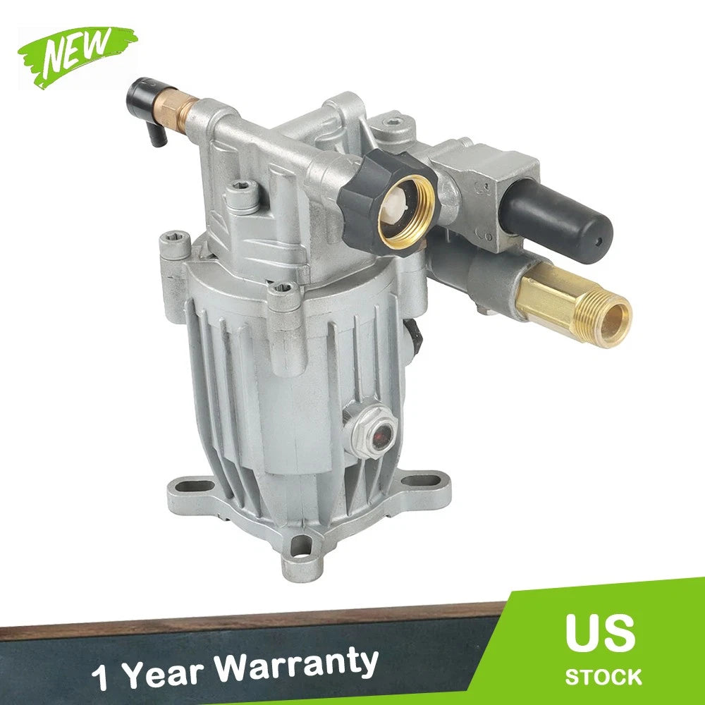 Pressure Washer Pump for Horizontal Shaft (MAX 3000 PSI, 2.5 GPM)
