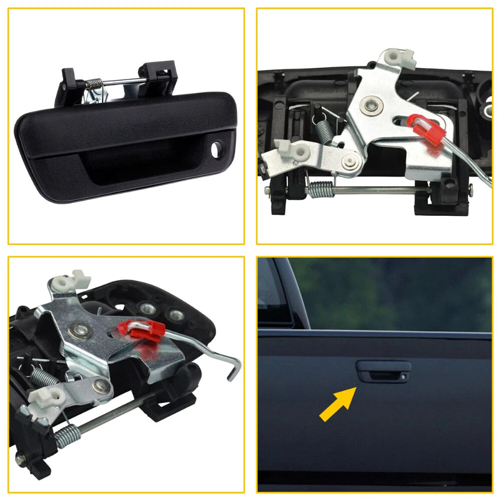 Tailgate Handle with Lock for Chevrolet Colorado GMC Canyon (2004â2012)