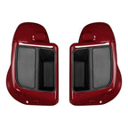 Lower Vented Leg Fairing for Harley Touring Road Glide (2014–2025) Billiard Red