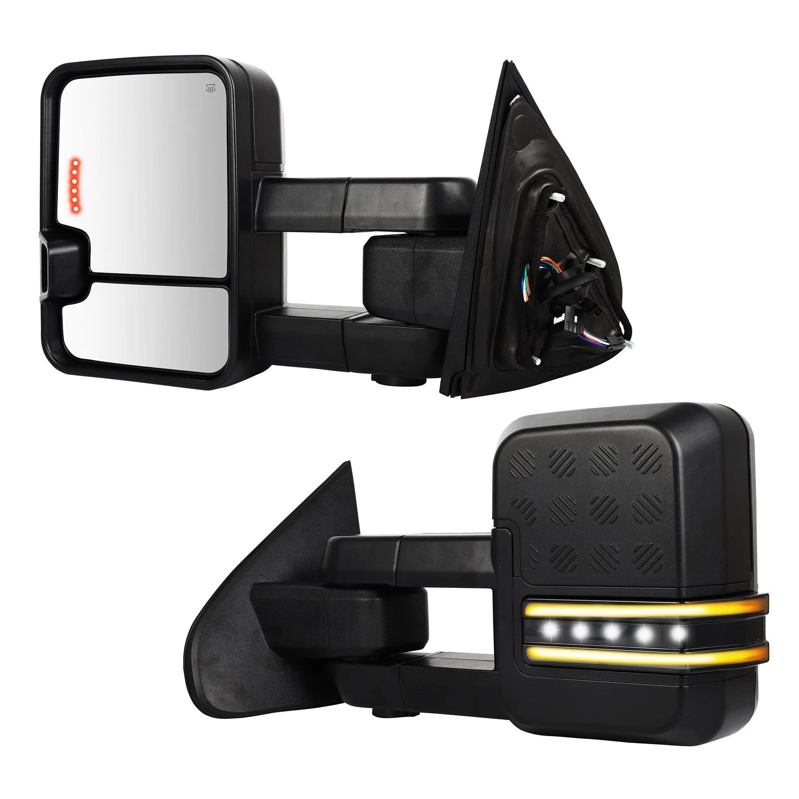 Power Heated Tow Mirrors for Chevy Silverado GMC Sierra (2014–2018)