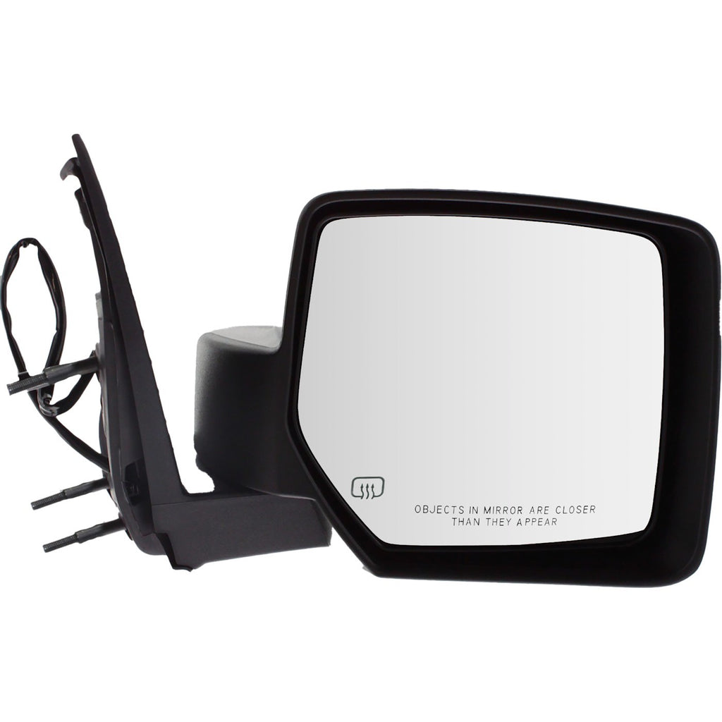 Power Mirror for Jeep Liberty (2008–2012) Passenger Side Heated Black
